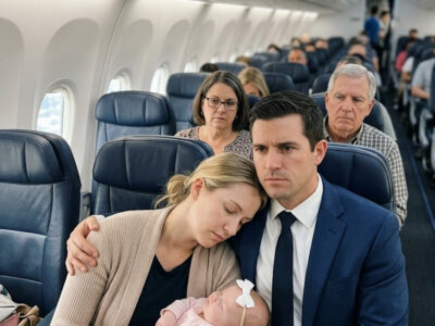 Un desconocido le ofreció su hombro durante un vuelo cuando ella huía con su hija y el corazón roto, sin imaginar que al aterrizar su ex ya la esperaba para arrebatarle a la niña; pero aquella ayuda inesperada reveló que detrás del divorcio no había amor ni custodia, sino un fideicomiso millonario, documentos falsos y una verdad capaz de mostrar hasta dónde podía llegar un padre que veía a su hija como dinero.