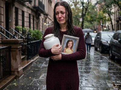Mientras abrazaba la urna de su hija de 3 años, Sofía recibió la llamada de su esposo ordenándole que “dejara el berrinche” y volviera a casa antes de cancelarle el seguro; pero Rodrigo no sabía que Lucía ya había muerto esperando un medicamento de 180,000 pesos, ni que esa crueldad activaría el último plan del padre de Sofía, revelando activos congelados, fondos ocultos y el desvío que hundiría a toda la familia Armenta.