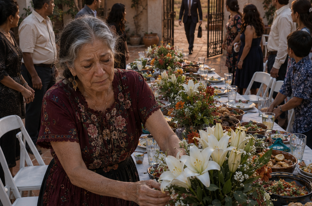 Su hijo canceló la graduación de su nieta porque le avergonzaba la casa humilde donde su madre había cocinado desde la madrugada, sin imaginar que aquella fiesta vacía se llenaría de personas agradecidas y de un invitado inesperado que conocía el verdadero valor de Rosario. Cuando la joven graduada descubrió la mentira de su padre, una mesa sencilla terminó exponiendo el desprecio que él había intentado esconder.