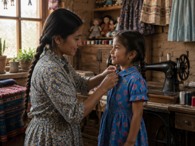 Las clientas ricas tiraban retazos como basura en aquel taller de la Roma, y Marta los recogía en silencio para abrigar a niños huérfanos; pero años después, una de esas niñas regresó convertida en diseñadora, llevando el chaleco rojo que nadie valoró, y frente a todas destapó la mentira que escondía la dueña del taller mientras llamaba ladrona a la única mujer que sí tuvo corazón.