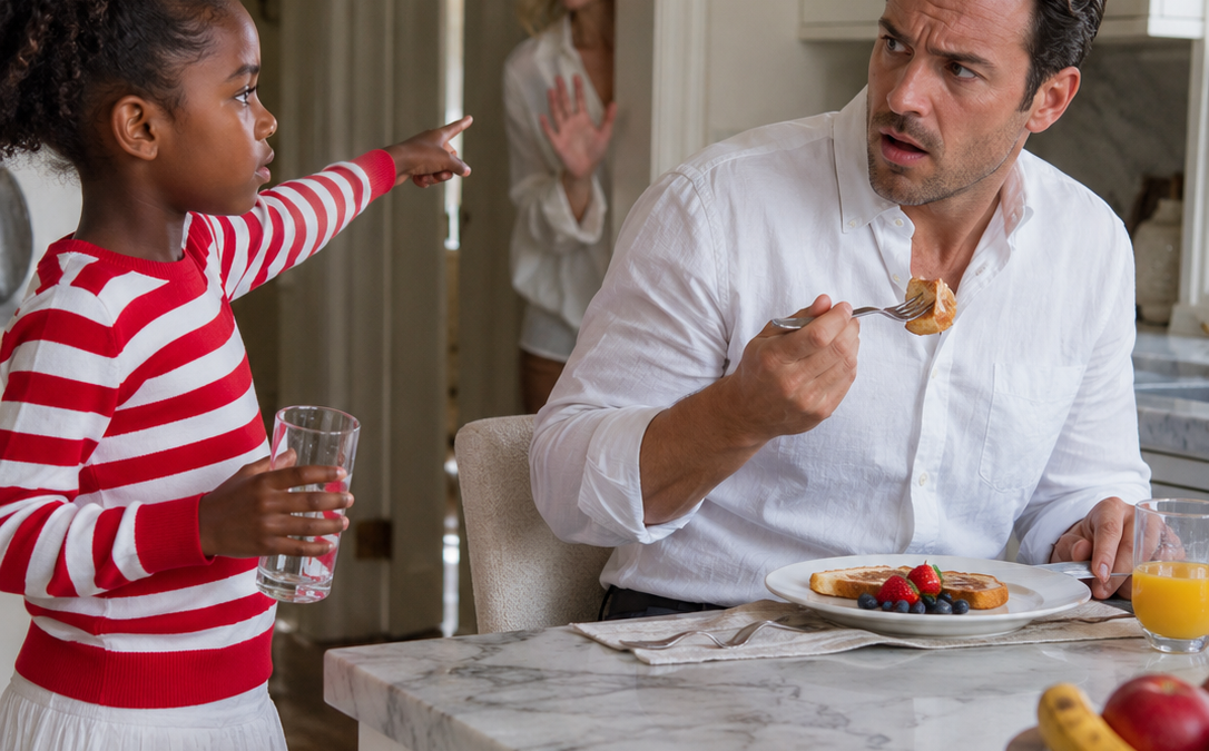 La niña de la cocina le susurró que no comiera ese pan, y Emiliano creyó que era solo miedo infantil hasta que vio a su prometida negarse a probar la misma mantequilla; pero lo que Valeria no imaginaba era que su plan para enfermarlo lentamente, cobrar un seguro millonario y robarle la empresa ya estaba siendo observado por una pequeña testigo que no aceptó vender su silencio.