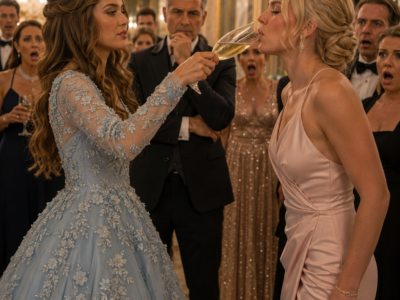 En plena graduación, Natalia vio a su propio padre poner polvo en la copa preparada con su nombre, pero decidió que esa noche no volvería a callar; cuando la hija favorita terminó bebiendo frente a todos, la fiesta elegante se convirtió en la prueba que destapó el plan para robar un fideicomiso, ocultar una vieja muerte familiar y mostrar que el verdadero peligro siempre había estado sentado en la cabecera de la casa.
