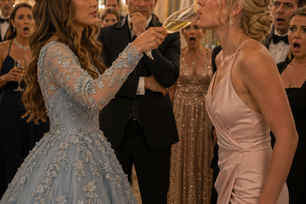 En plena graduación, Natalia vio a su propio padre poner polvo en la copa preparada con su nombre, pero decidió que esa noche no volvería a callar; cuando la hija favorita terminó bebiendo frente a todos, la fiesta elegante se convirtió en la prueba que destapó el plan para robar un fideicomiso, ocultar una vieja muerte familiar y mostrar que el verdadero peligro siempre había estado sentado en la cabecera de la casa.