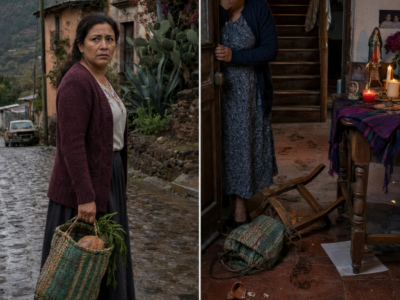 Una orden judicial debía mantenerlo lejos, pero cuando encontraron sangre en la casa de Teresa, todo el pueblo descubrió que una firma nunca fue suficiente