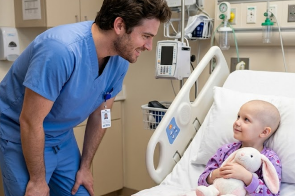 “I Can’t Tell Mommy Yet,” My Daughter Whispered About Her Nurse’s Secret Promise—And for the Next Three Days, He Could Barely Look at Me